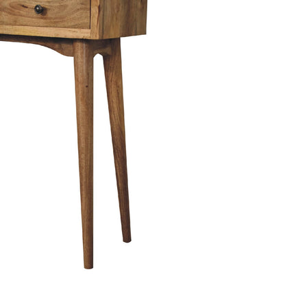 Nordic small console table mango wood