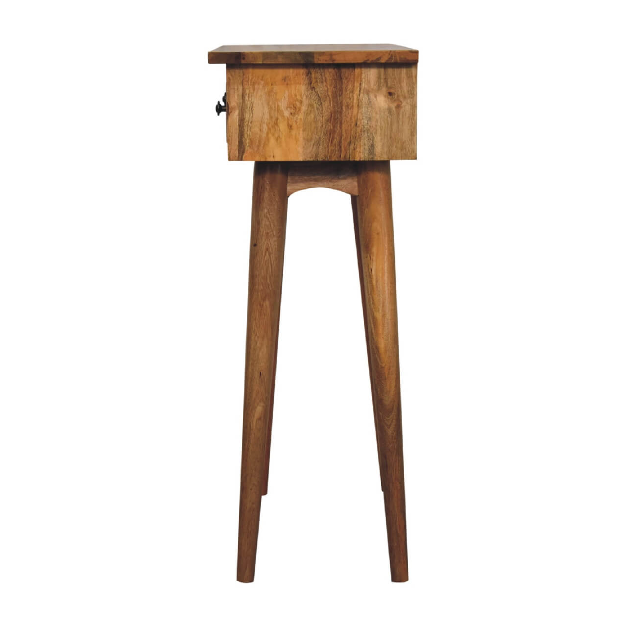 Nordic small console table mango wood