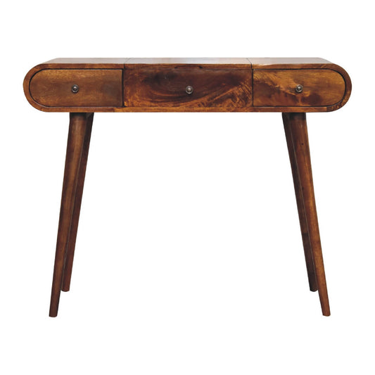 London Vanity Table, Chestnut