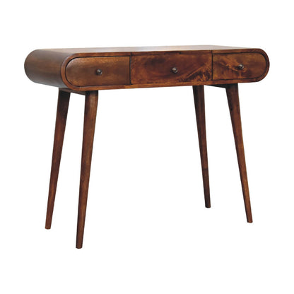 London Vanity Table, Chestnut