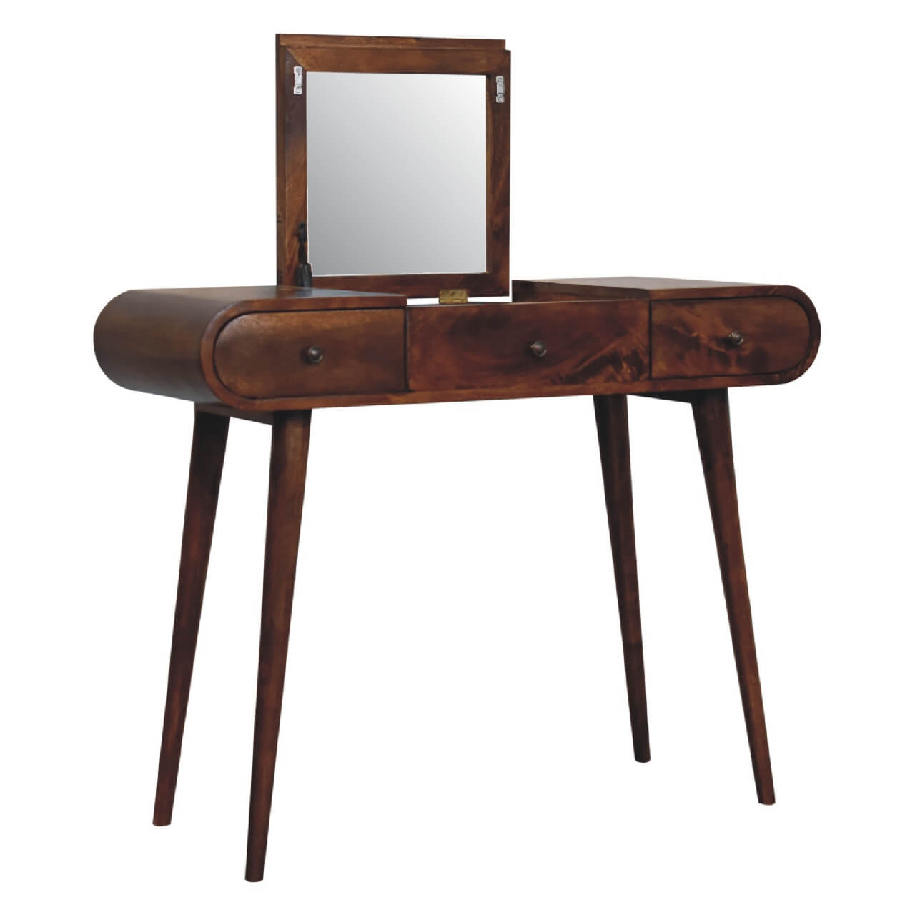 London Vanity Table, Chestnut