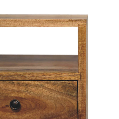 Small Classic Bedside Table Mango Wood