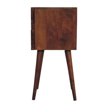 Lille Narrow Bedside, Chestnut