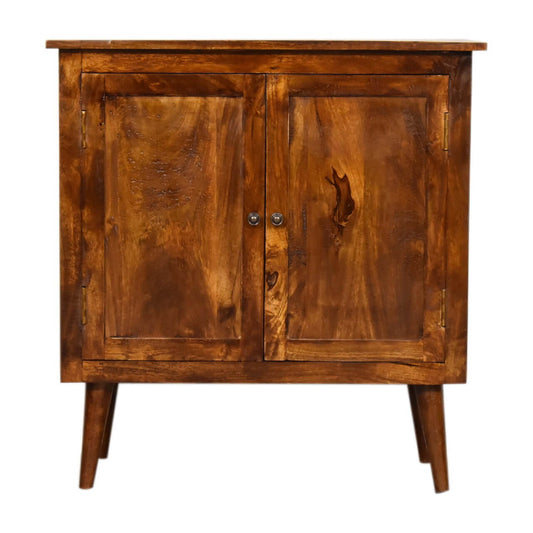 Chestnut finish cabinet