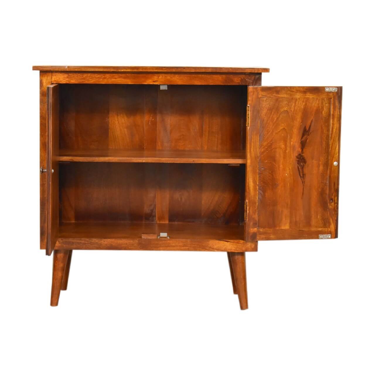 Chestnut finish cabinet