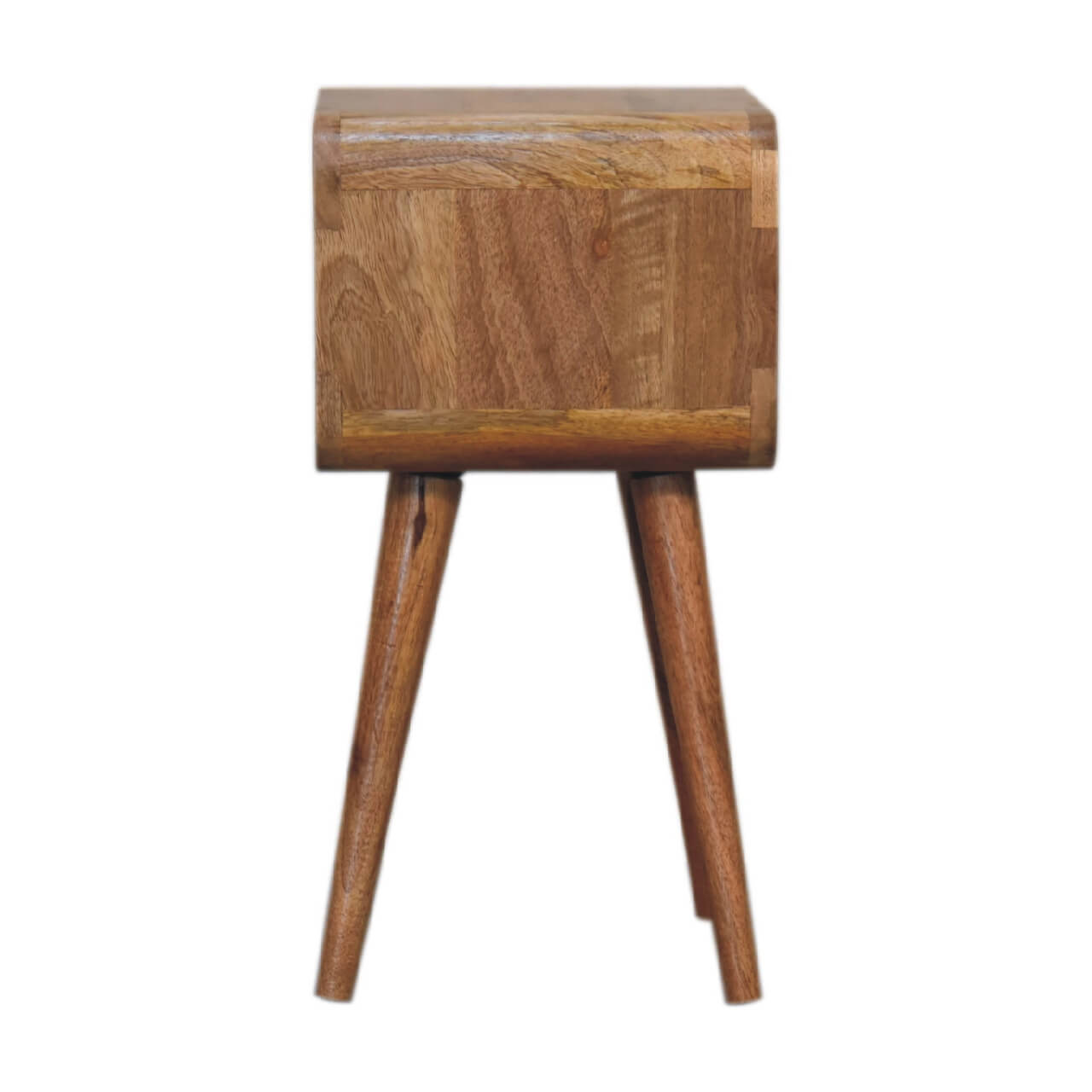 Open Slot mango Wood Bedside Table