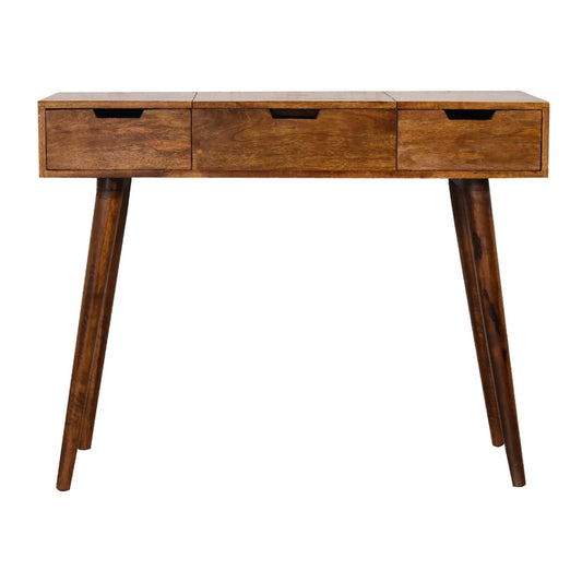 Astrid Vanity Table, Chestnut