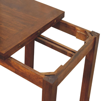 Andre Extendable Dining Table, Chestnut