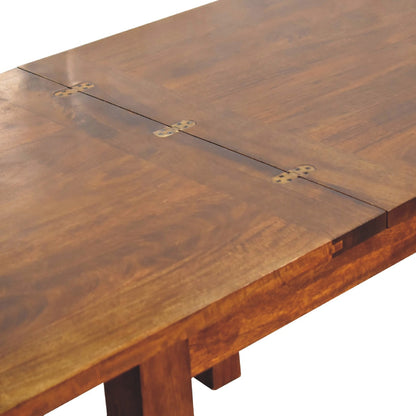 Andre Extendable Dining Table, Chestnut