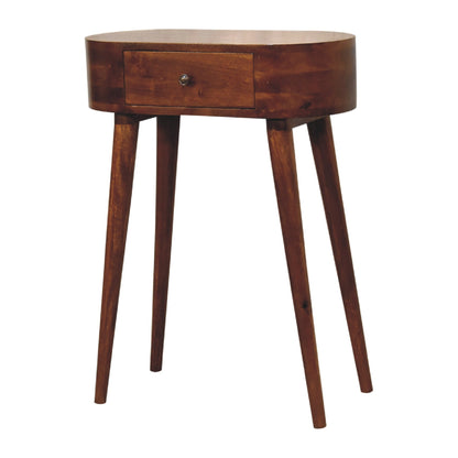 Albion Side Table, Chestnut