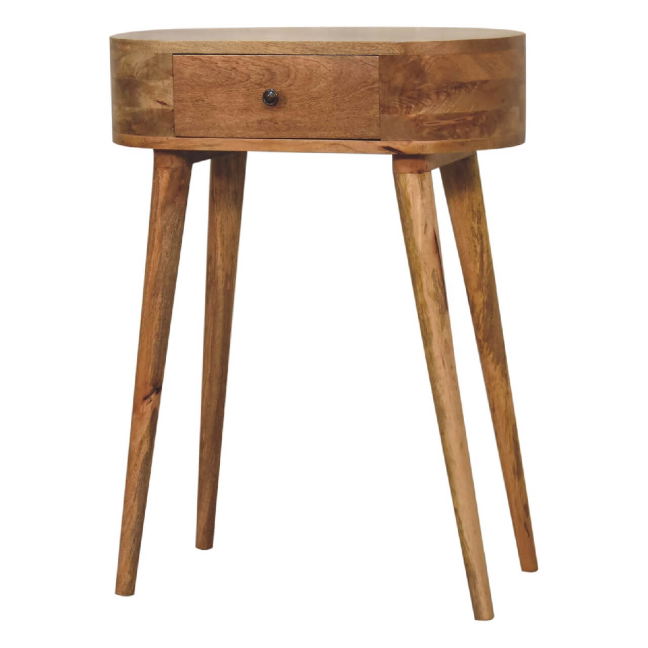 Side table made from mango wood