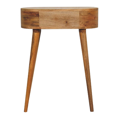 Side table made from mango wood