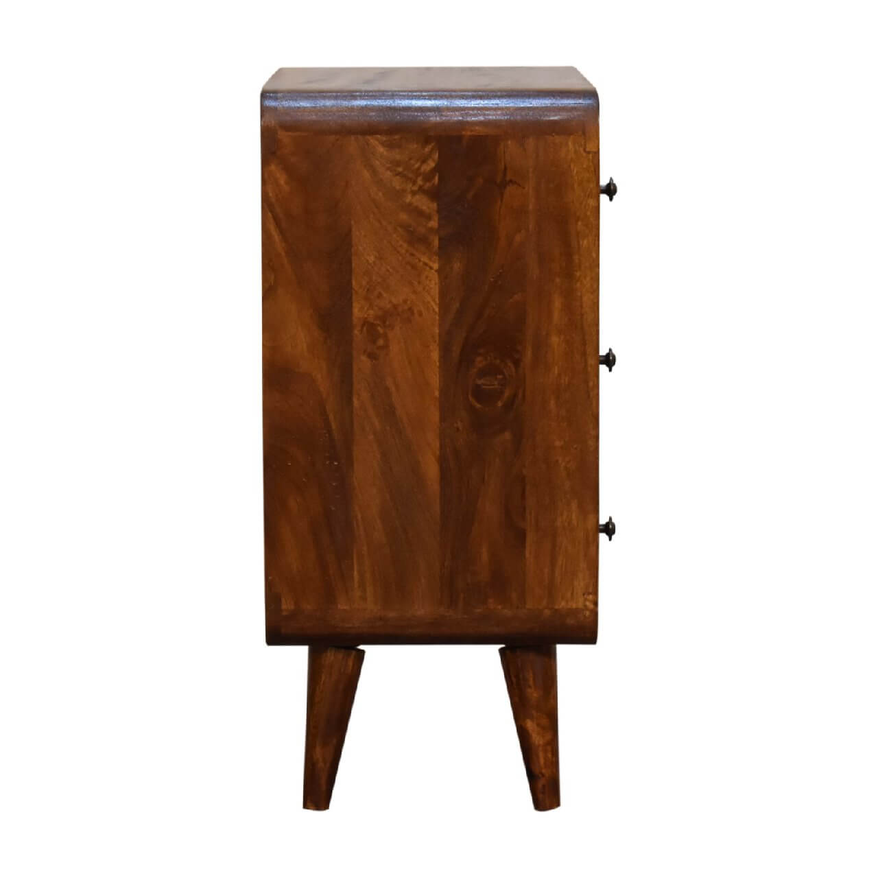 Small chest of drawers mango wood, with 3 drawers