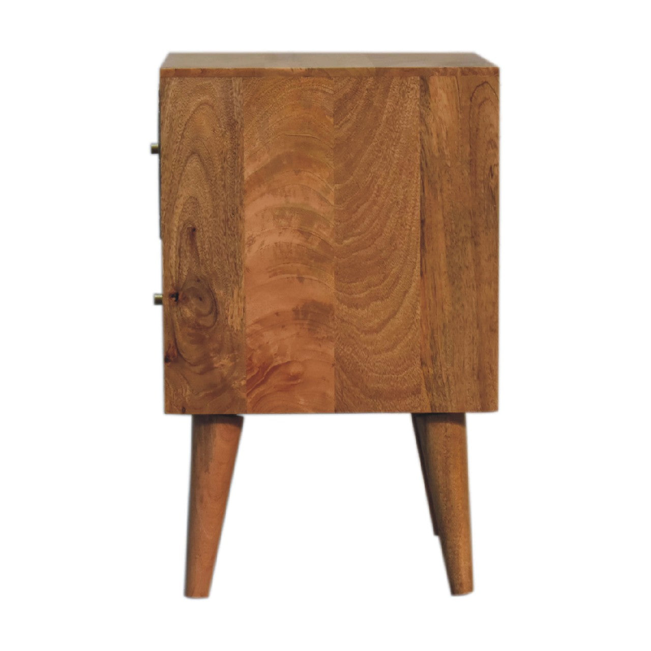 Mango wood bedside table