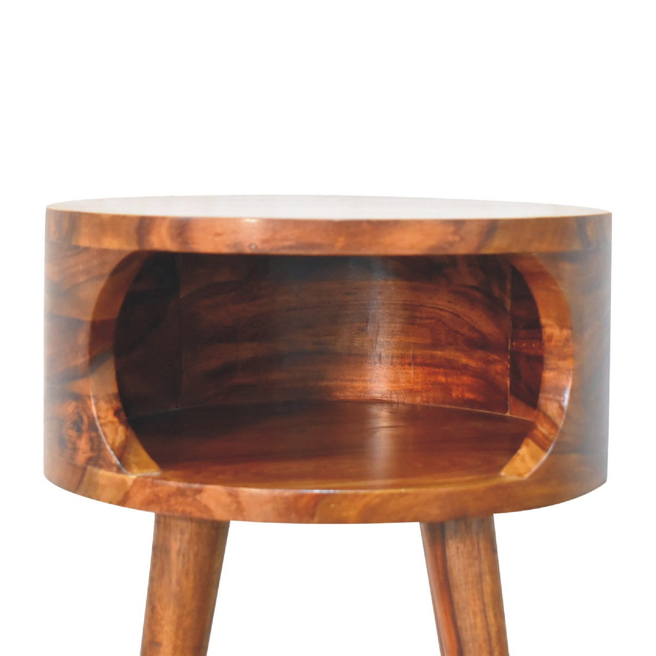 Honey Bedside Table Mango Wood