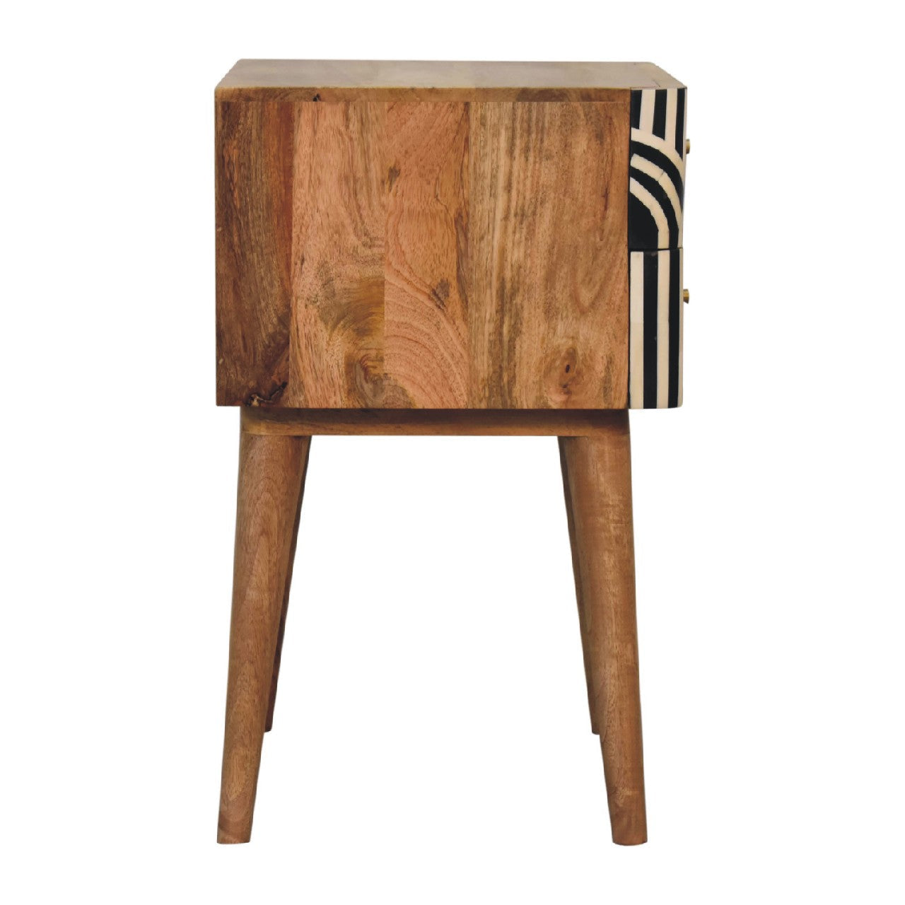 Edessa Nightstand, Bone Inlay