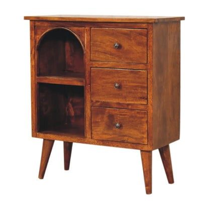 Mango Wood 3 Drawer Cabinet