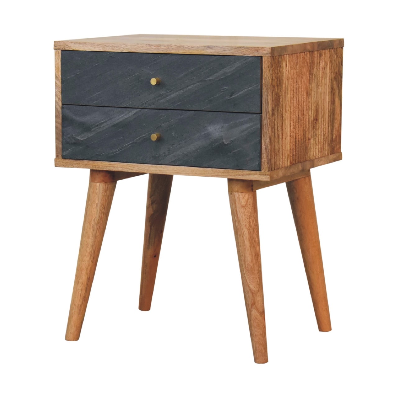 Slade finish bedside table made from mango wood