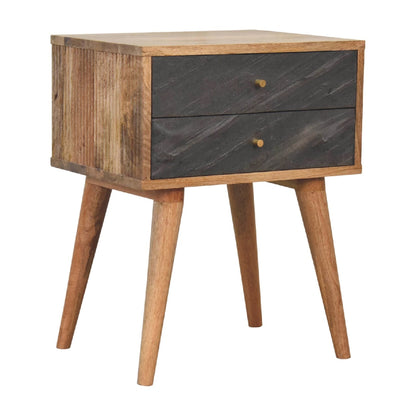 Slade finish bedside table made from mango wood