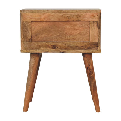 Slade finish bedside table made from mango wood