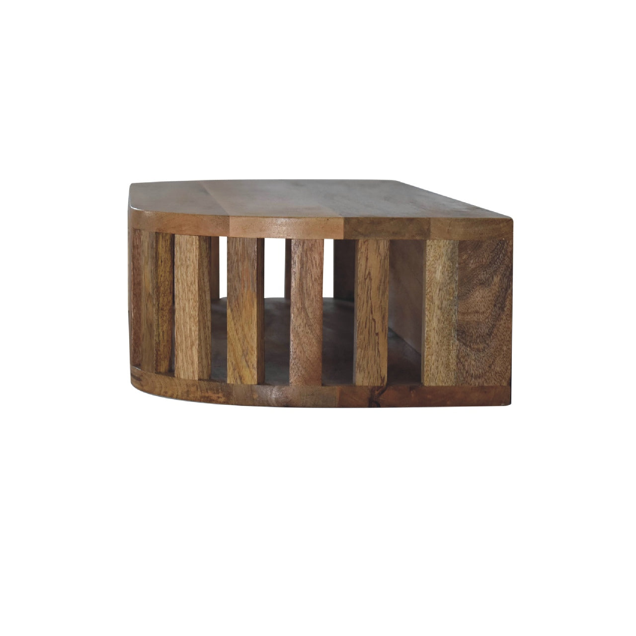 Wall mounted console table mango wood