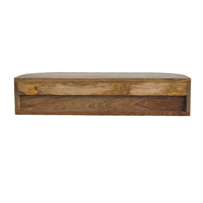 Wall mounted console table mango wood