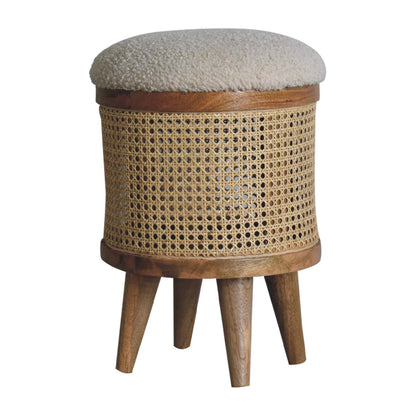 Boucle stool lid up