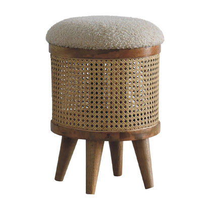 Boucle stool lid up