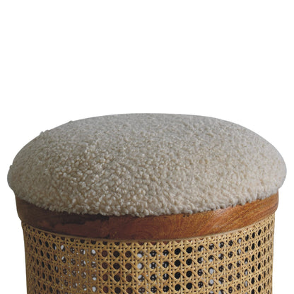 Boucle stool lid up