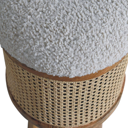 Boucle stool lid up