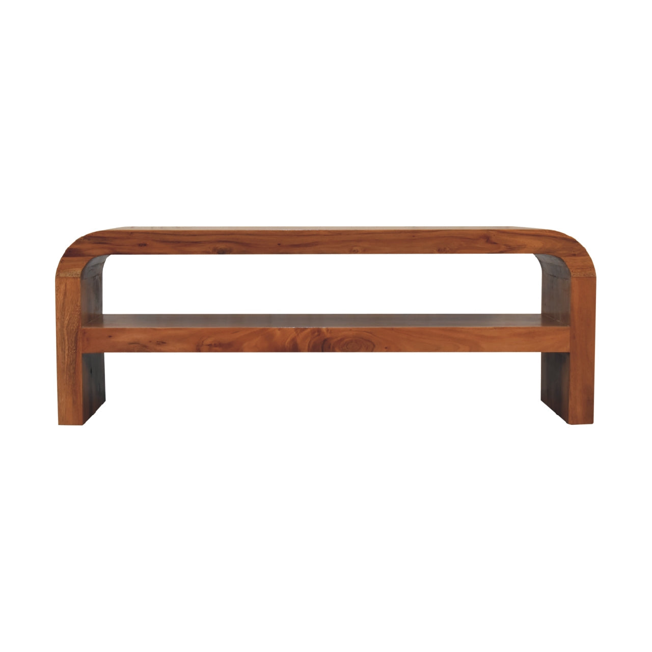 Darcy Tv Stand with Shelf, Chestnut