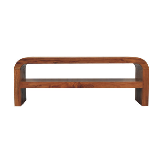 Darcy Tv Stand with Shelf, Chestnut