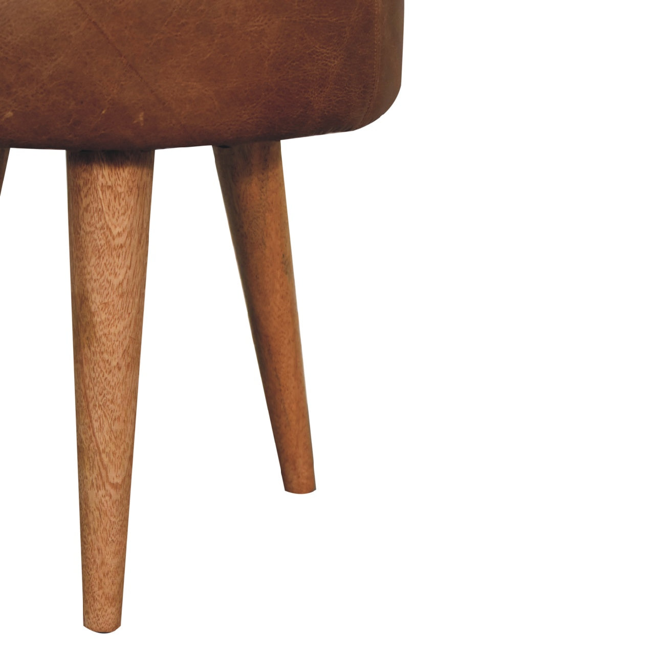 Buffalo Leather Stool