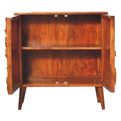 Neem Wood Cabinet, Chestnut