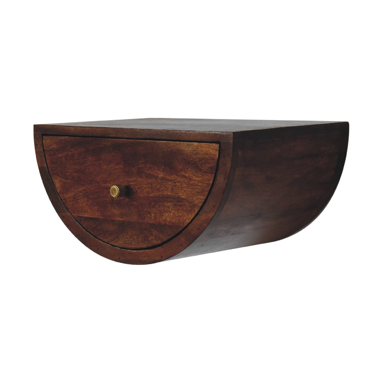 Wall Mounted Bedside, Chestnut