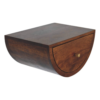 Wall Mounted Bedside, Chestnut