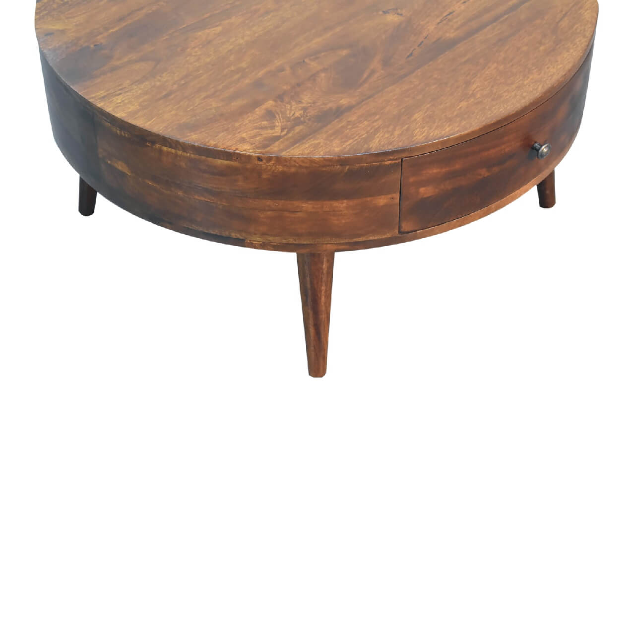 Chestnut small coffee table mango wood