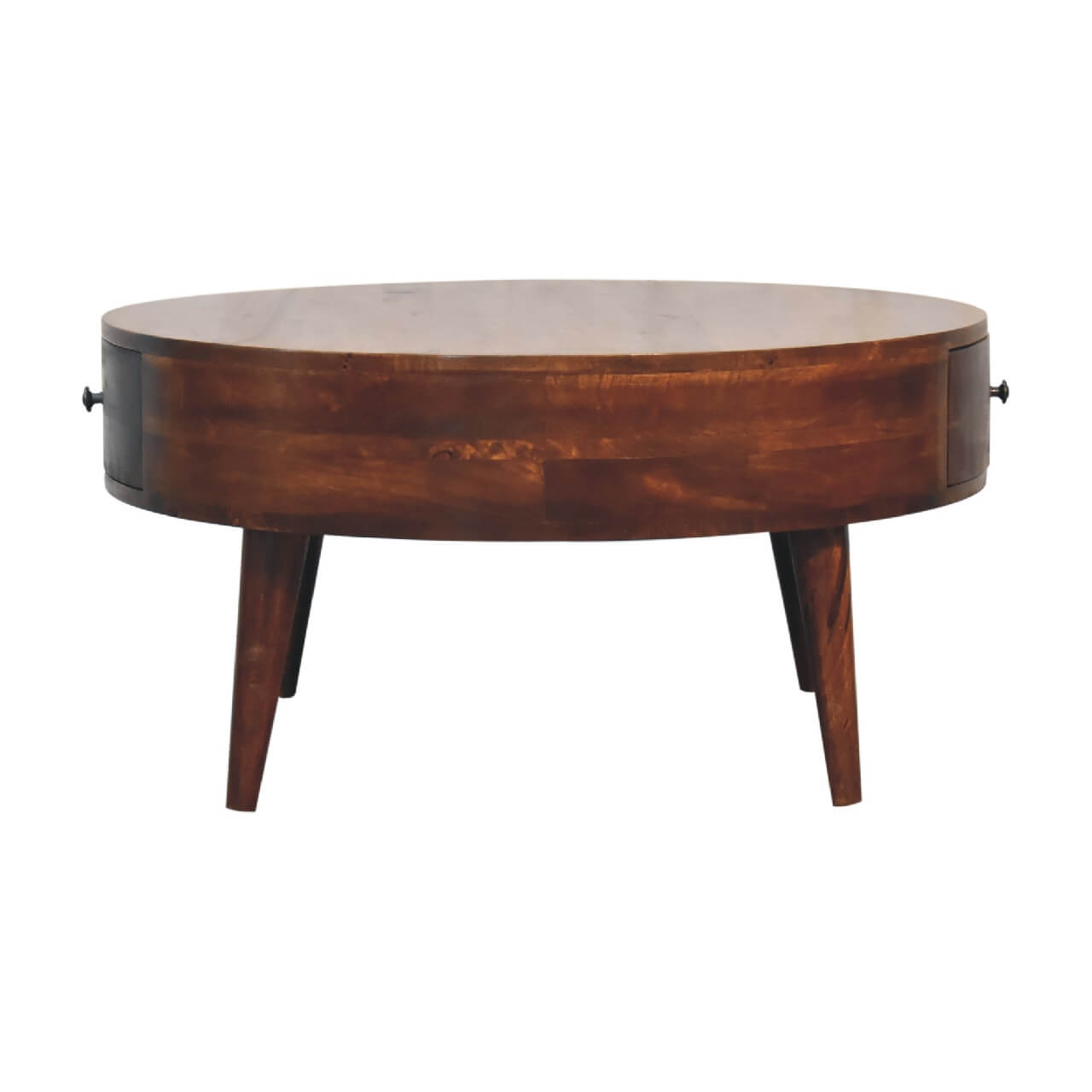 Chestnut small coffee table mango wood