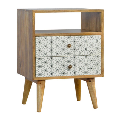 https://www.artisanfurniture.net/geometric-screen-printed-bedside-with-open-slot/