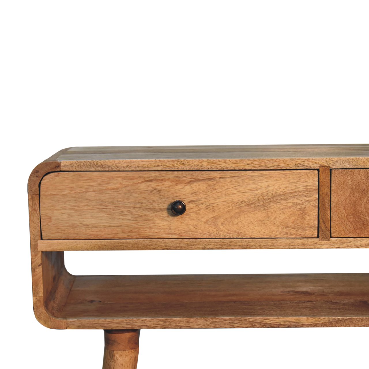 Console table made from mango wood