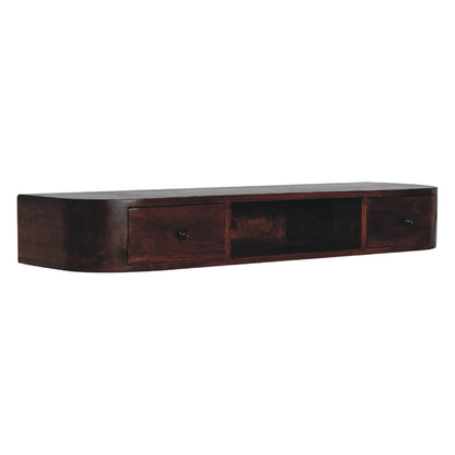 wall mounted console table mango wood