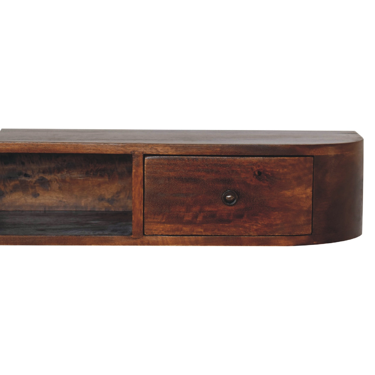 wall mounted console table mango wood