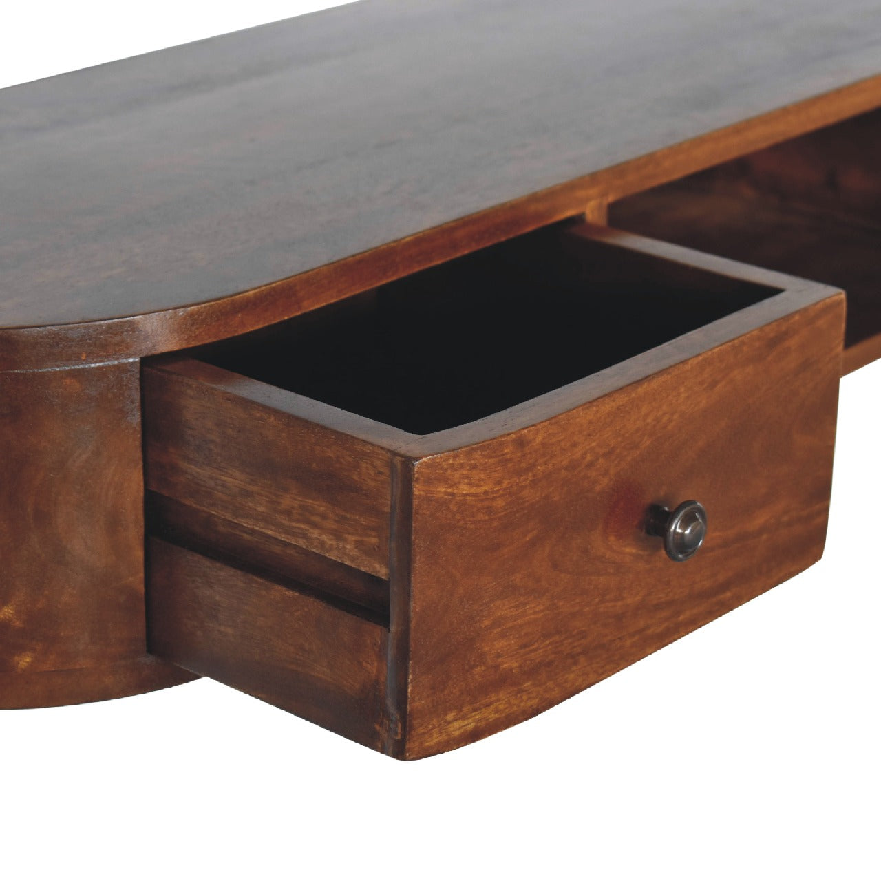 wall mounted console table mango wood