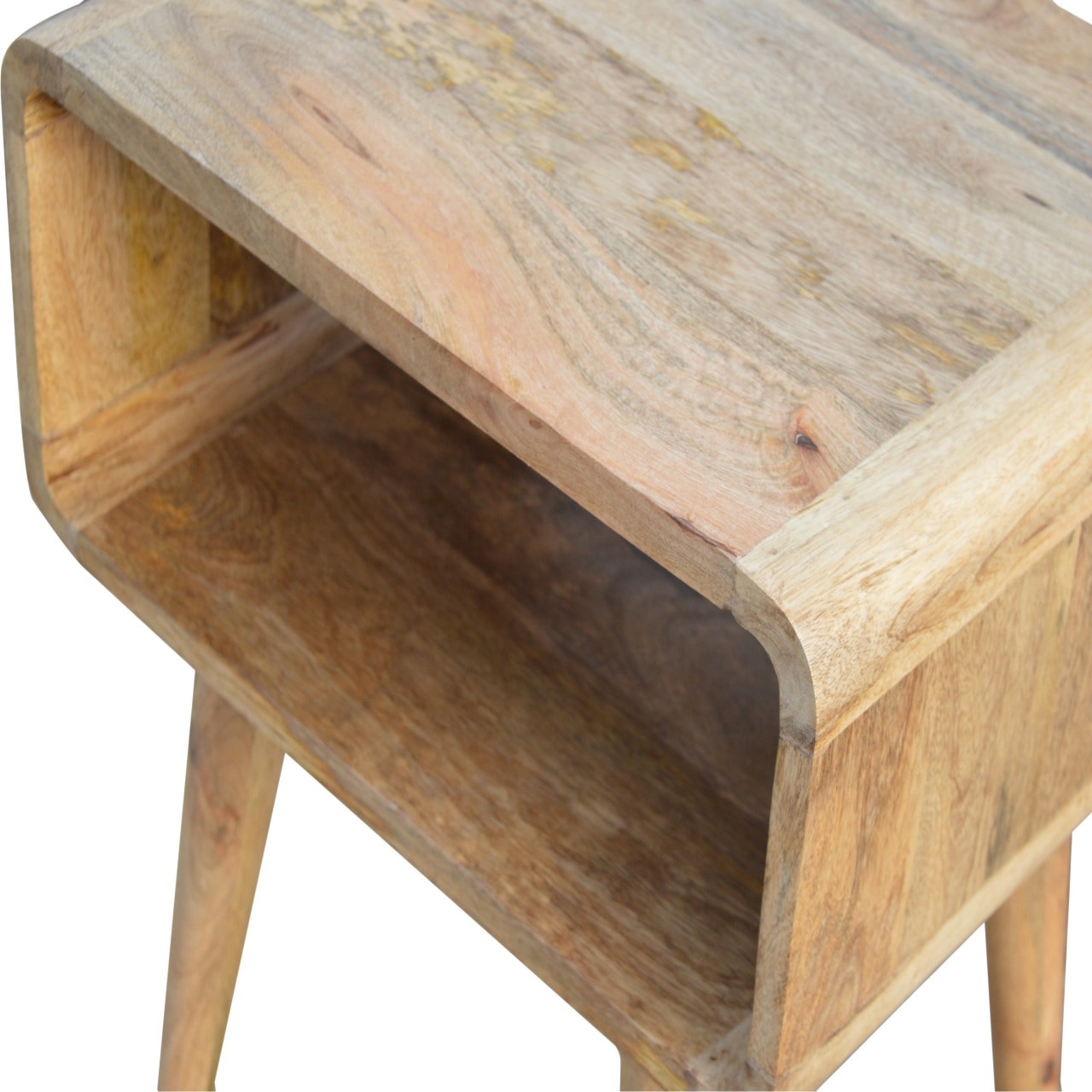 1 Shelf Bedside Table Mango Wood