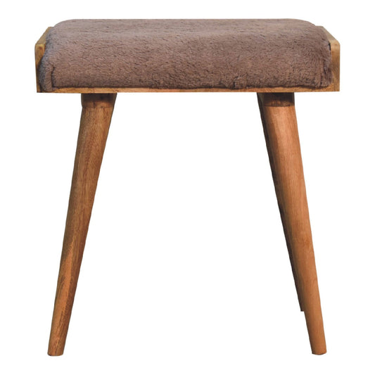 Foot stool mango wood