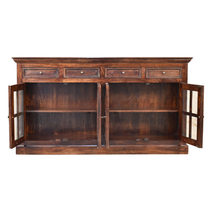 Glazed mango wood sideboard