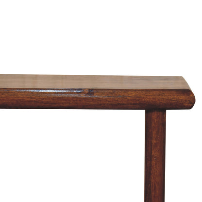 Rio Console Table, Chestnut