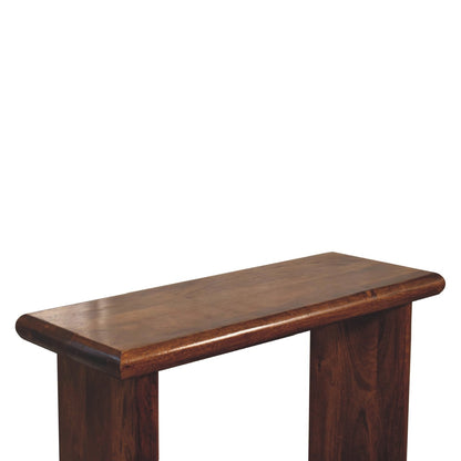 Rio Console Table, Chestnut