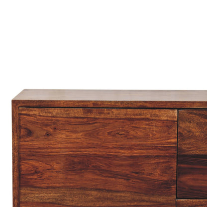 Sideboard with 3 drawers mango wood