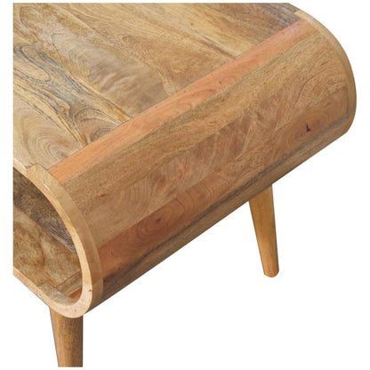 Alexia Wooden Coffee Table, Oak Finish